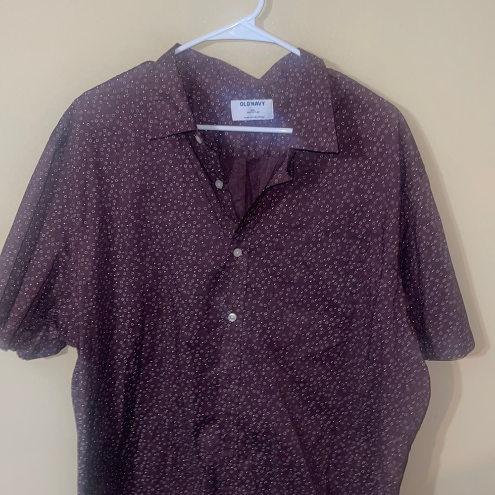 Button down for men